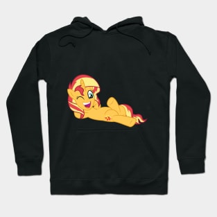 Laid-Back Sunset Shimmer Hoodie